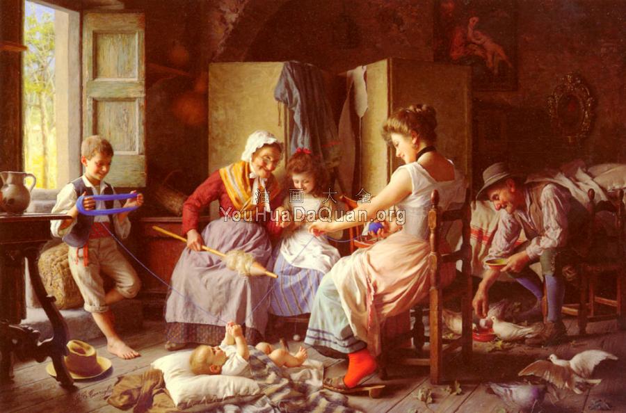 Happy Family - 乔万尼·巴蒂斯塔·托里利亚